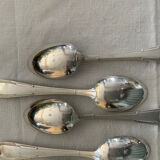 12 silver-plated spoons