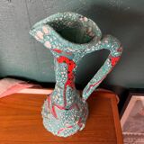 Vase Vallauris fat lava