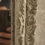 Carved mirror