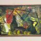 Original Swedish oil on canvas “Still Life” by Pierre Mas, vintage & framed 67x47cm