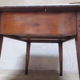 Table d’office L140,5xP80cm XIX° 2 tiroirs