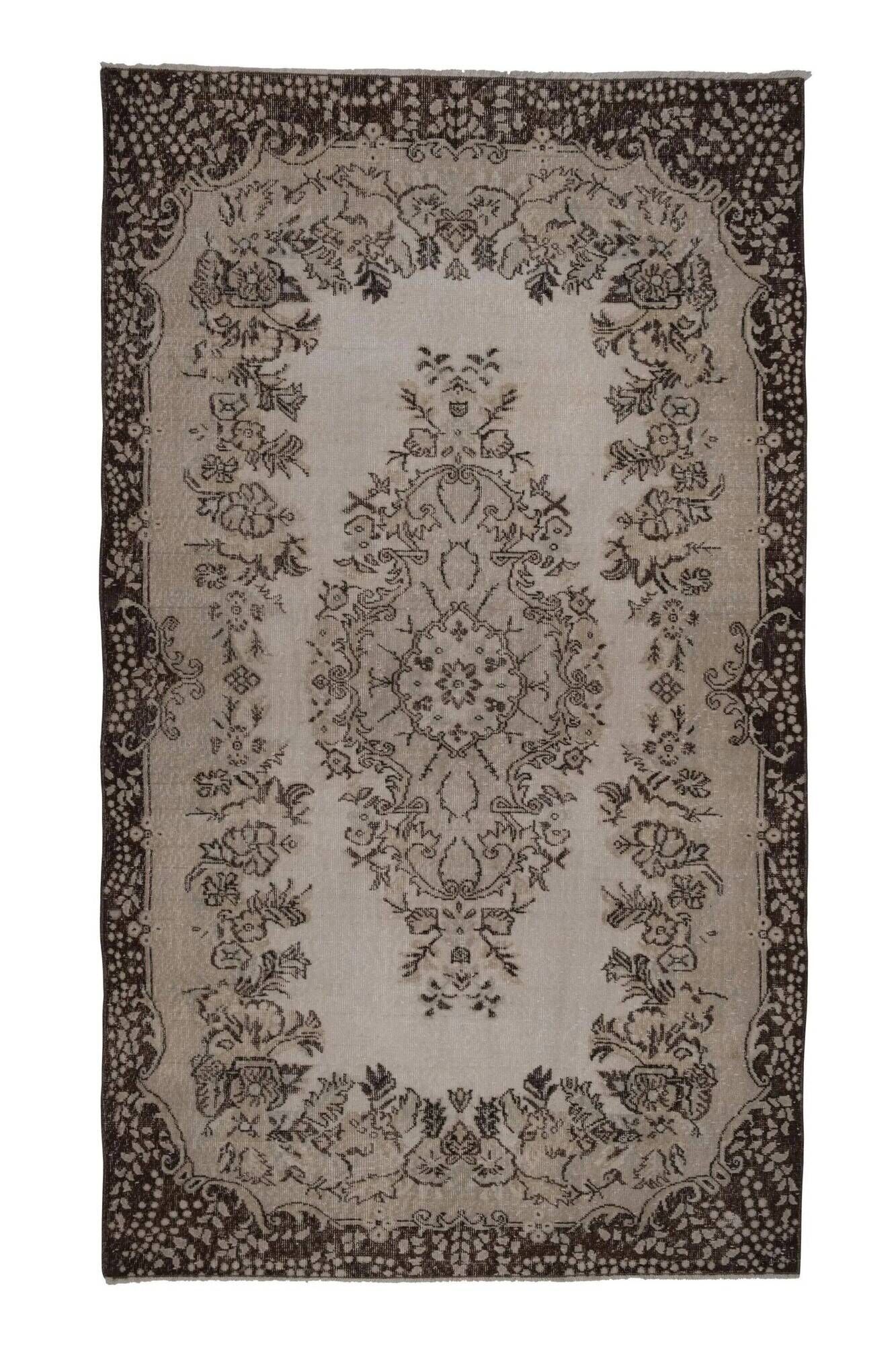 Vintage handmade Turkish rug 165x280 cm