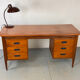 Vintage Mid-Century Danish Teak Desk, 1960s