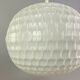 60s 70s Erco lamp light honeycomb ceiling lamp plastic space age design