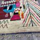 Large Berber wool rug 3x2 m