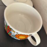 Set of coffee cups and the sugar bowl Acapulco of Villeroy and Boch
