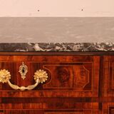 Dauphiné commode from the Louis XIV period in olive wood marquetry.