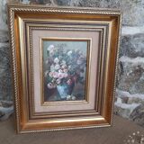 Flower bouquet painting