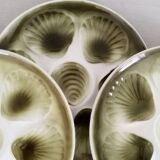Plates Oysters Shellfish Earthenware Moulin des Loups Orchies