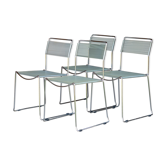 4 Spaghetti chairs by Giandomenico Belotti