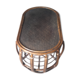 pretty rattan coffee table