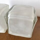 Vintage IKEA Iviken Ice Cube Lamps