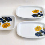 Ensemble de plats 1970 Seltmann