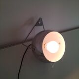 lampe en métal chromé vintage