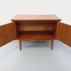 Small vintage Scandinavian teak sideboard from the 1960s.
