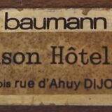 Suite de 10 chaises de bistrot Baumann modèle "Gentiane" vintage, années 1960