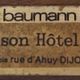Set of 10 vintage Baumann "Gentiane" model bistro chairs, 1960s