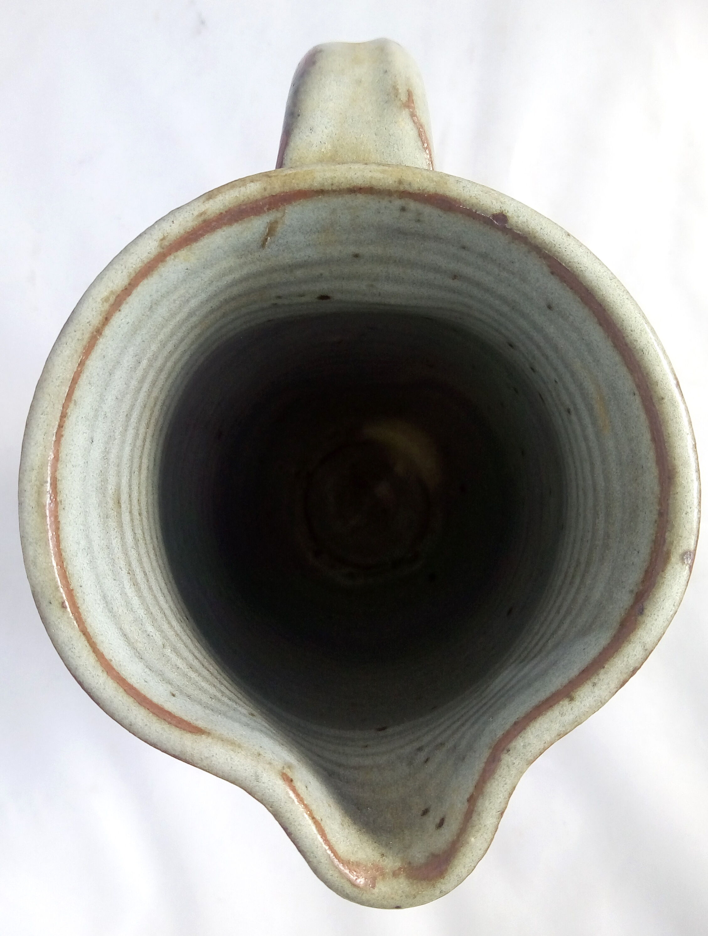 Pine pitcher of the Sarthe in grey cameo sandstone