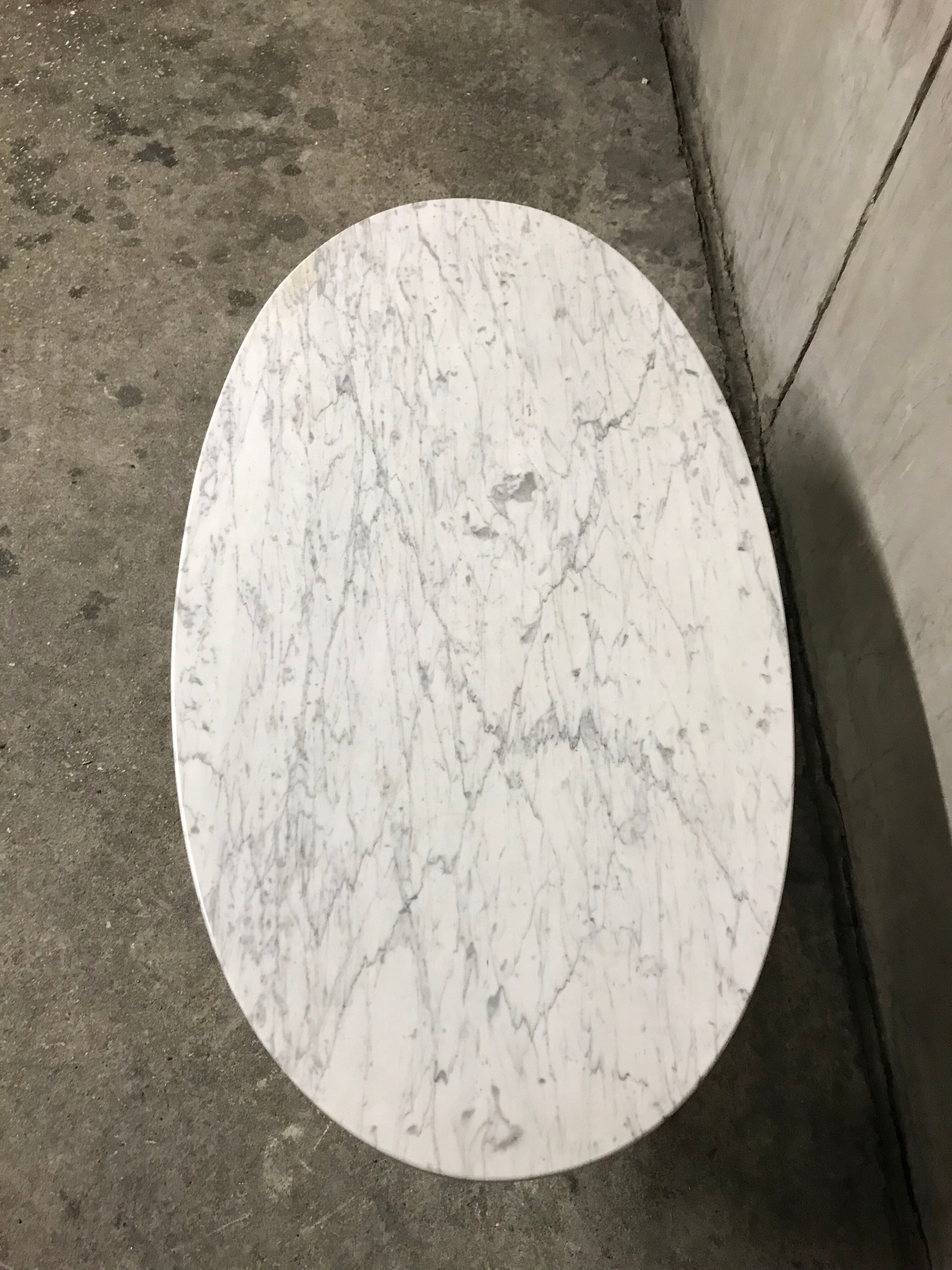 Table low brass marble 1950
