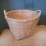 Vintage rattan basket