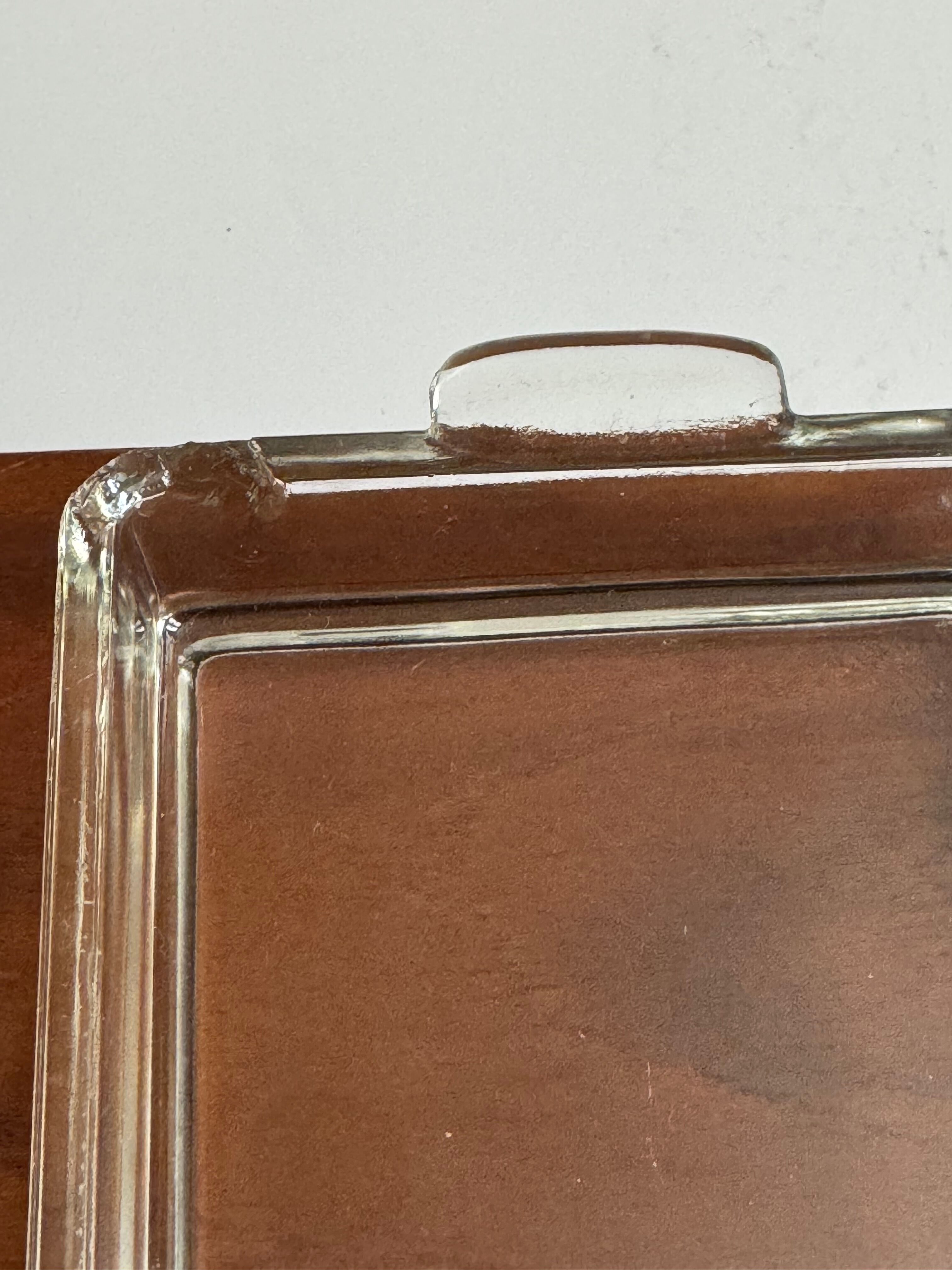 Scandinavian design teak aperitif platter 1960 Dismeg