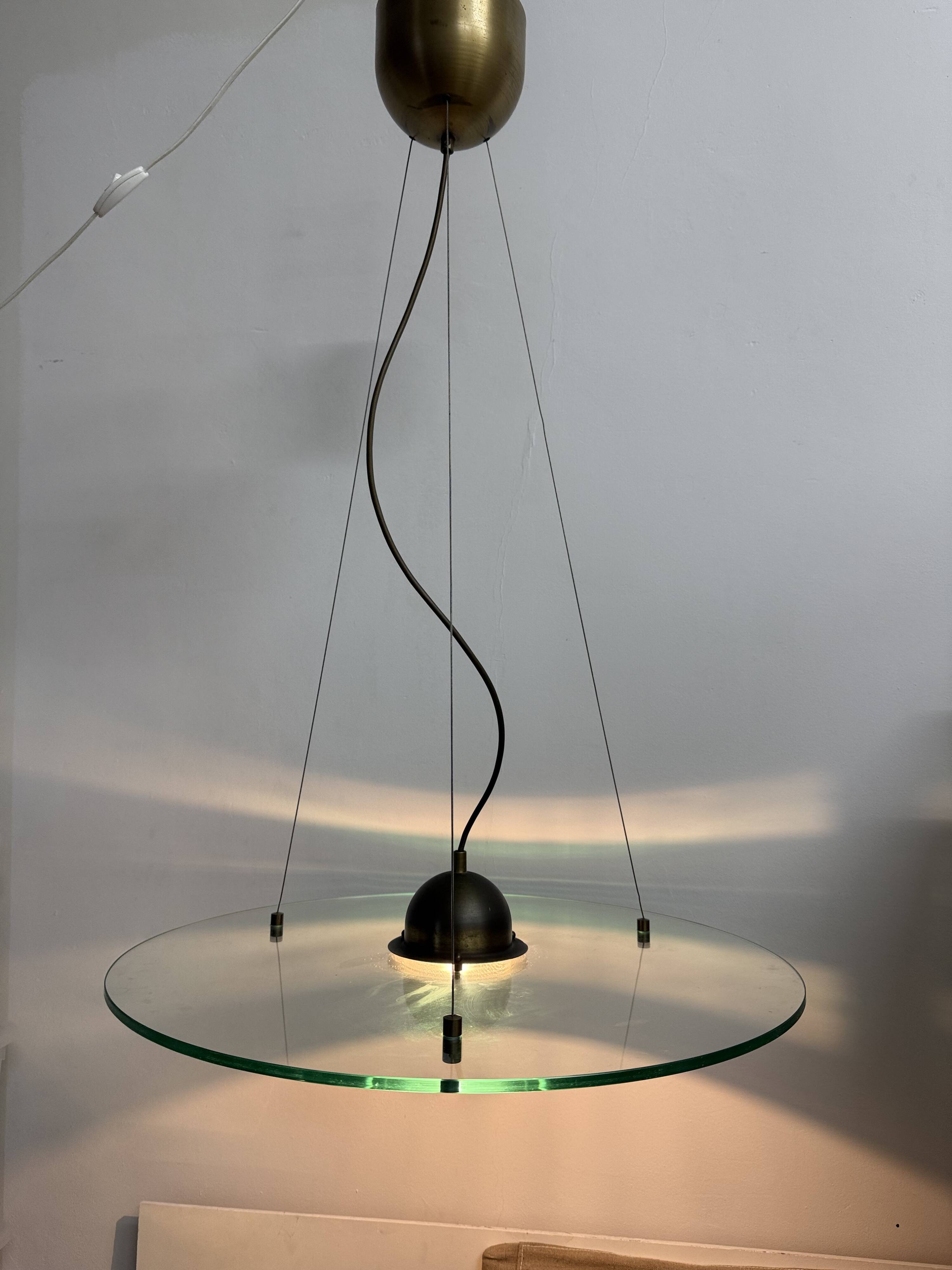 Sölken leuchten hanging lamp space age UFO , 1970s