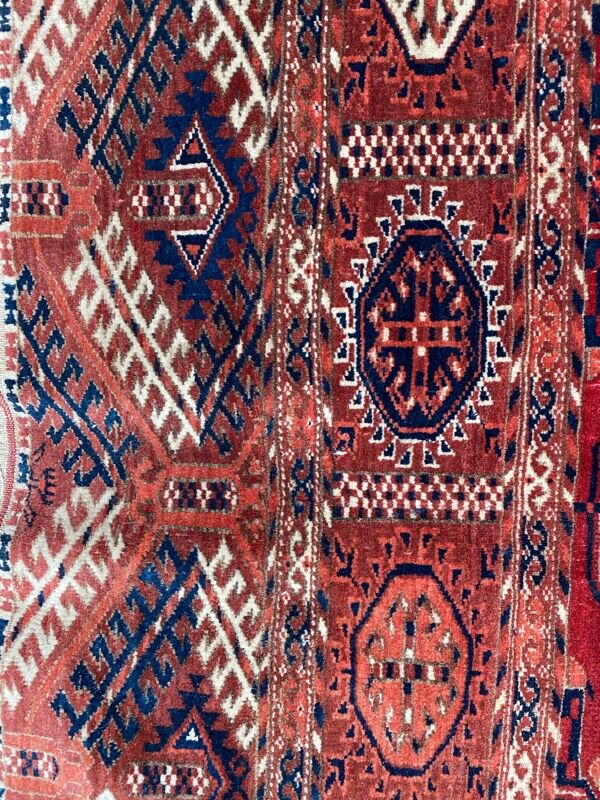 Ancient carpet Bukhara tekke 234x310