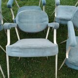 6 fauteuils vintage