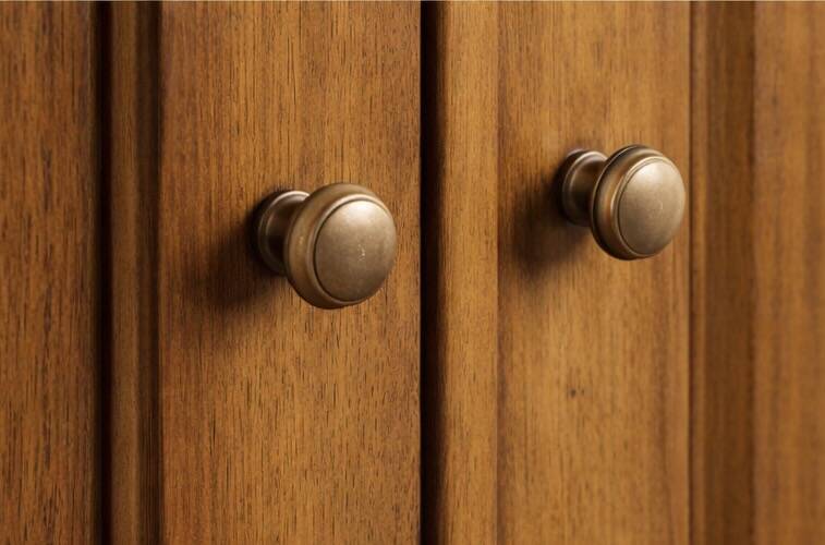Vintage wardrobe, wardrobe from the 60s, 70s.