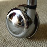 Vintage folding wheeled dessert trolley