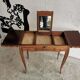 Coiffeuse milieu xxe style louis xv bois marqueté