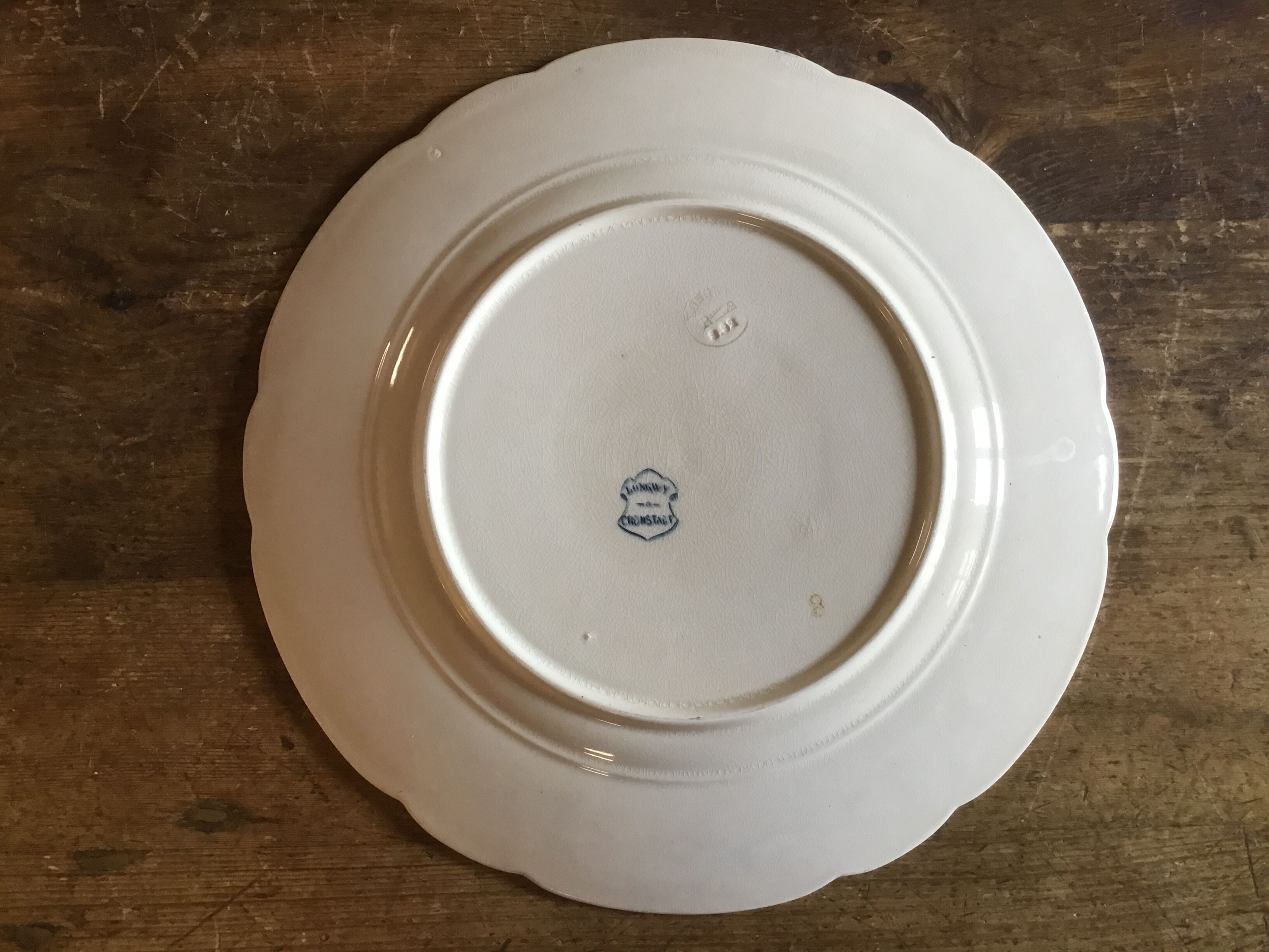 Longwy cronstadt bird plate