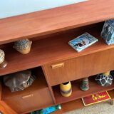 Buffet haut vintage en teck