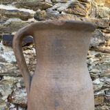 Old terracotta pitcher