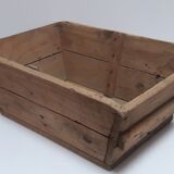 Wooden box trapezoidal