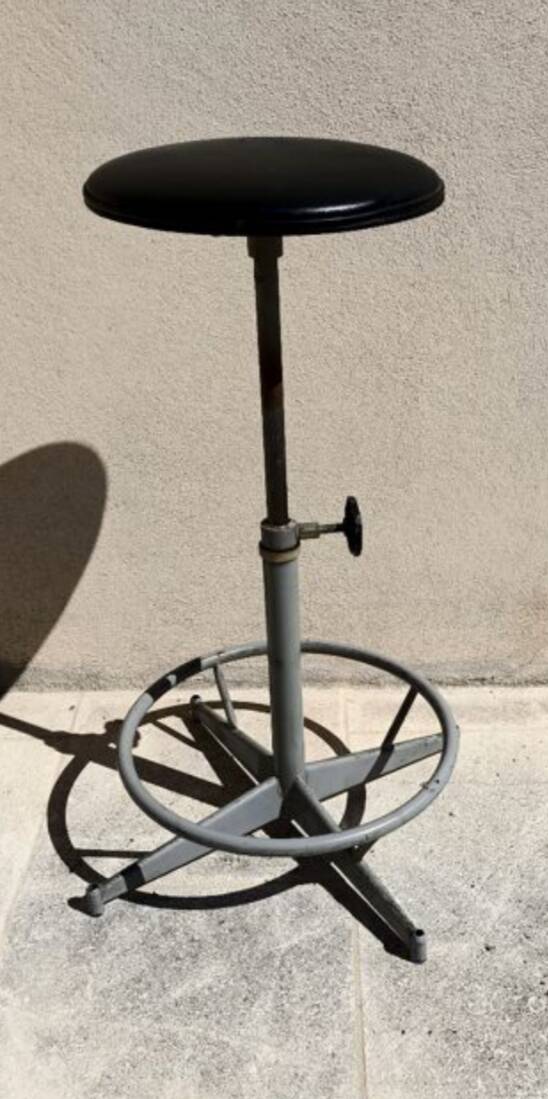 Vintage architect stool