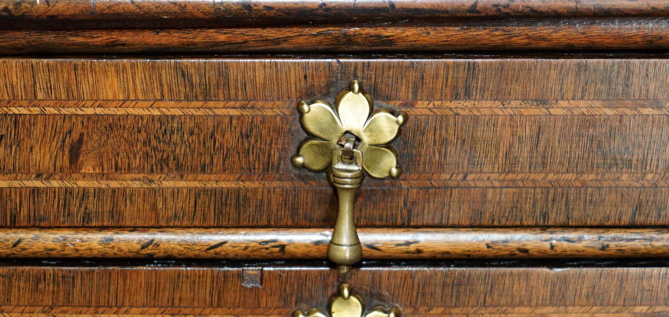 Burr Walnut Commode George III circa 1760