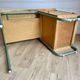 Vintage Stella 1950 school desk and swivel chair set