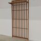 Wooden wall coat rack by Krasna Jizba