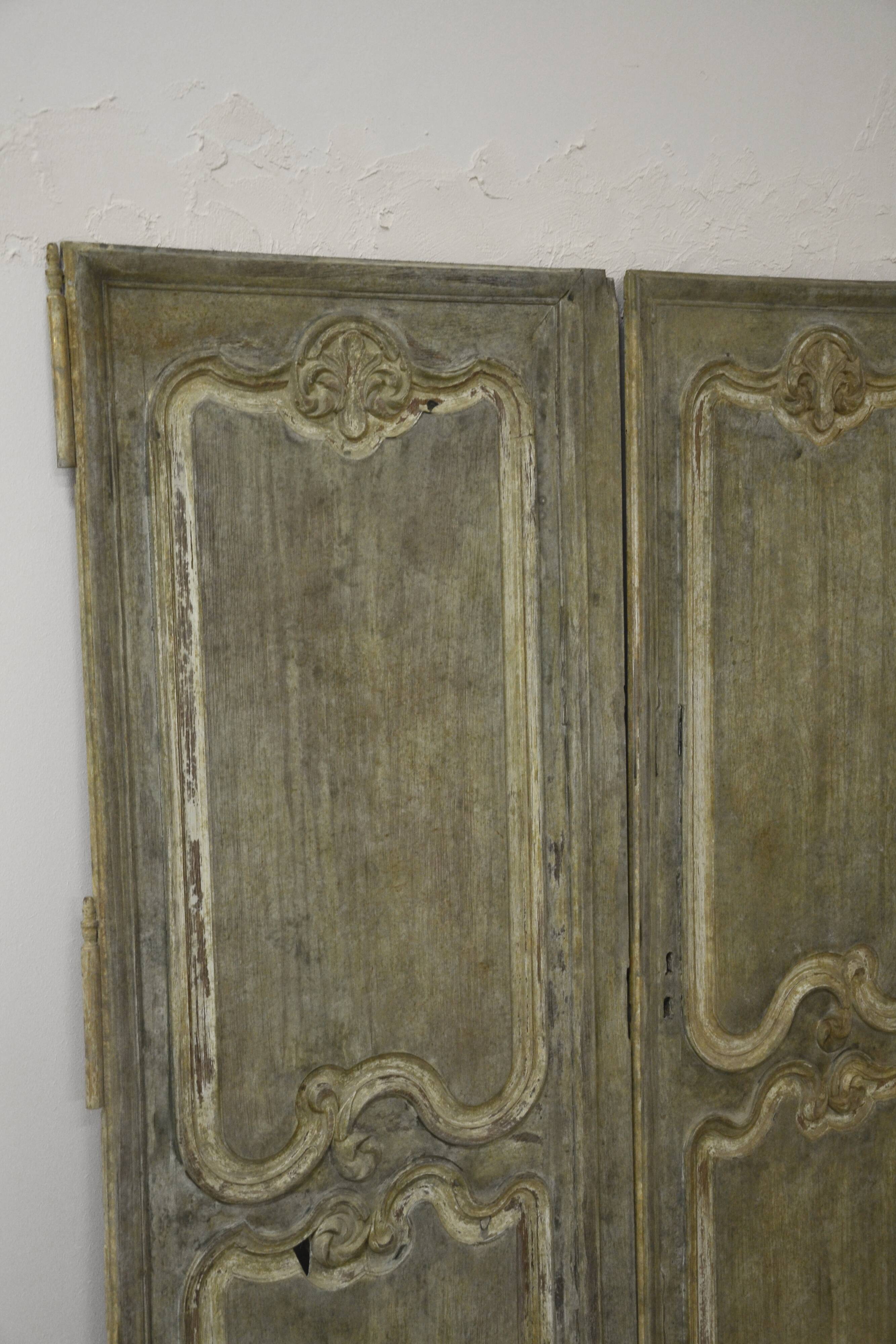 Pair of old doors