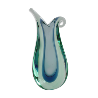 Sommerso Murano vase, 1960s