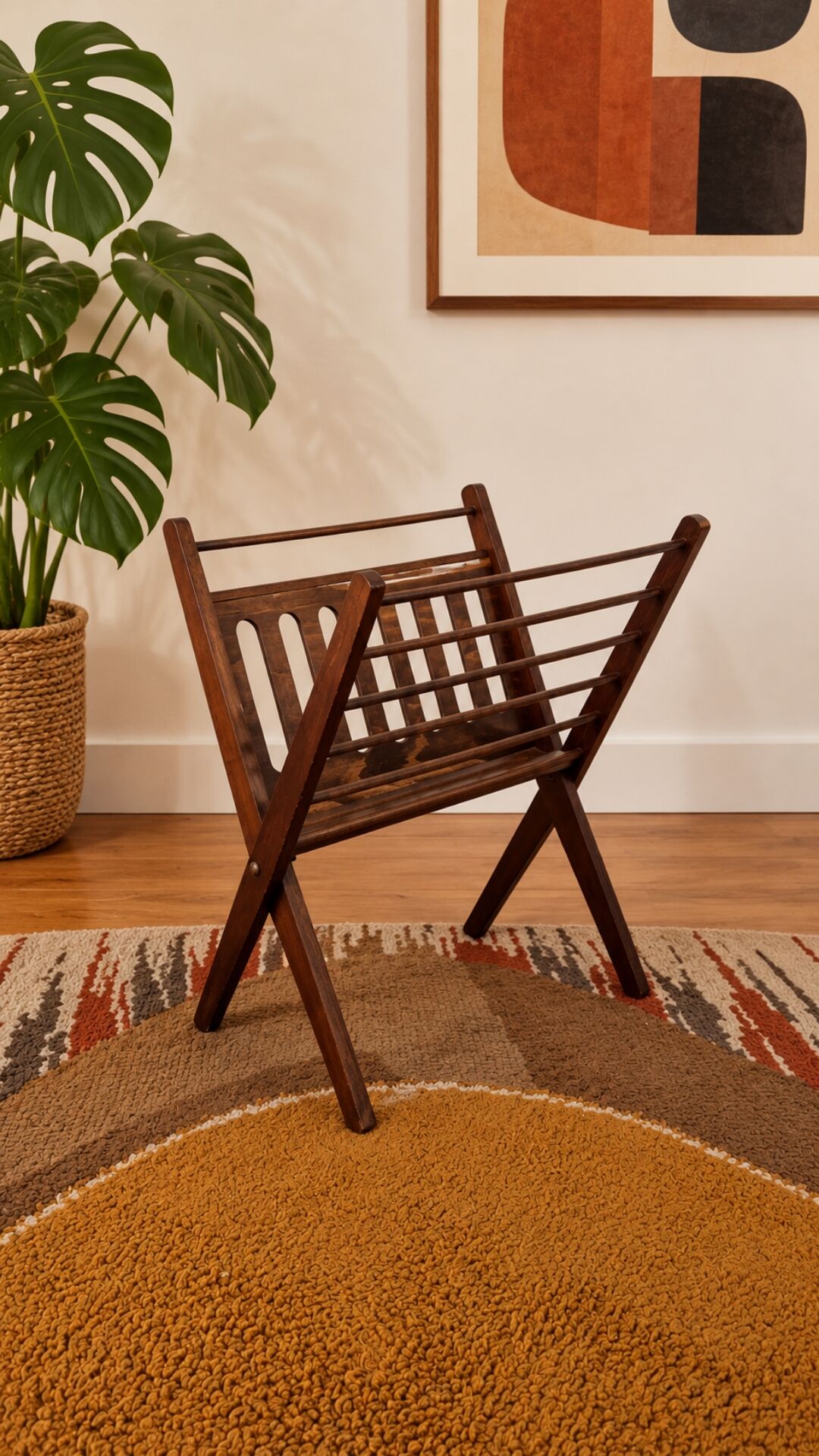 Magazine rack cees braakman for pastoe vintage