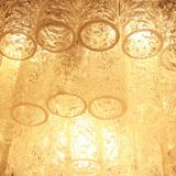 German 1960s chandelier with 60 cristall glass tubes