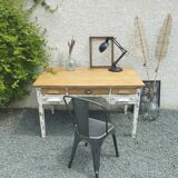 Large Vintage Desk - 70's Bohemian Desk