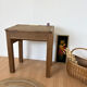 Solid oak school desk