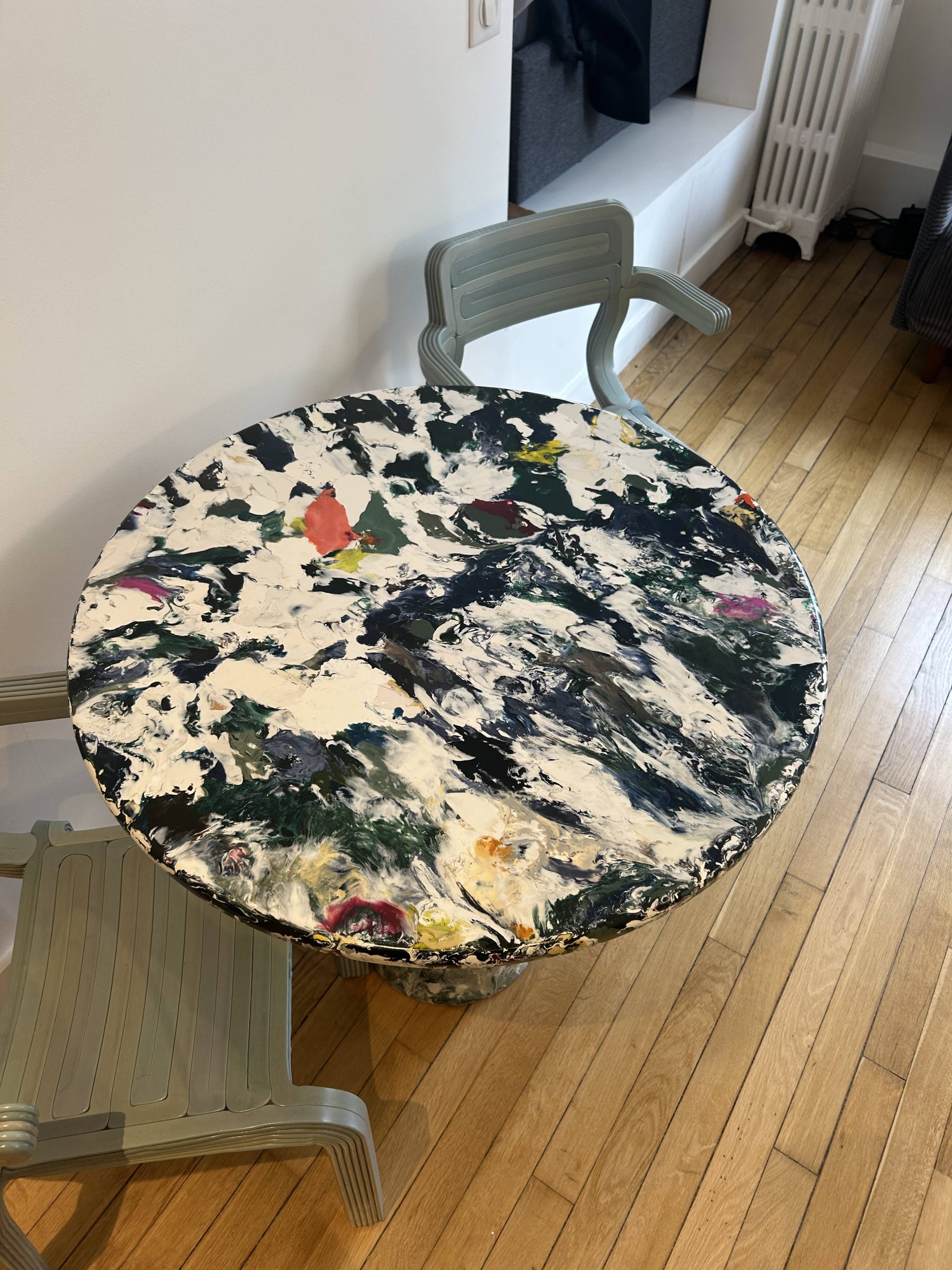 Table Meltingpot et 2 chaises RvR Dirk van der Kooij