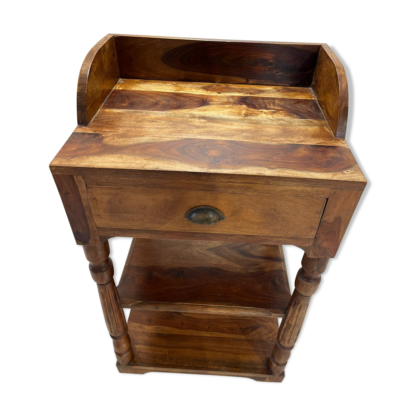 Solid rosewood console