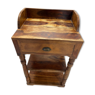 Solid rosewood console