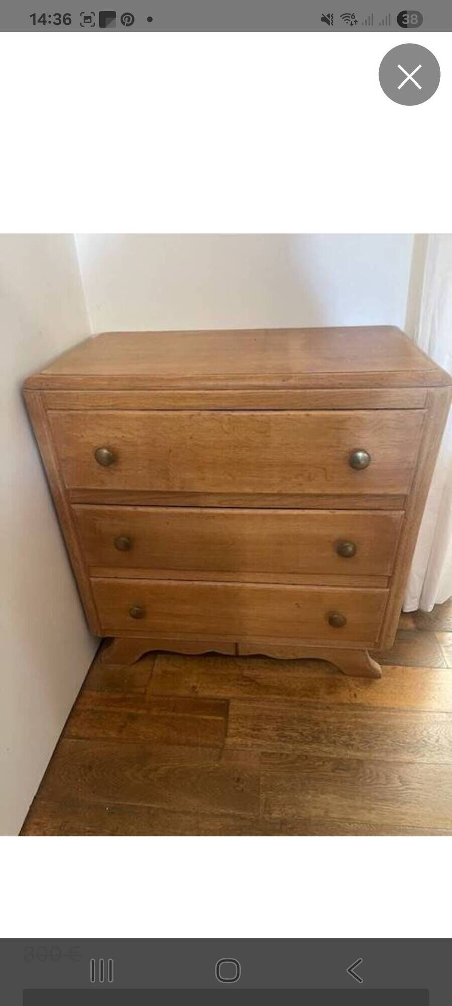 Ancienne commode des années 50