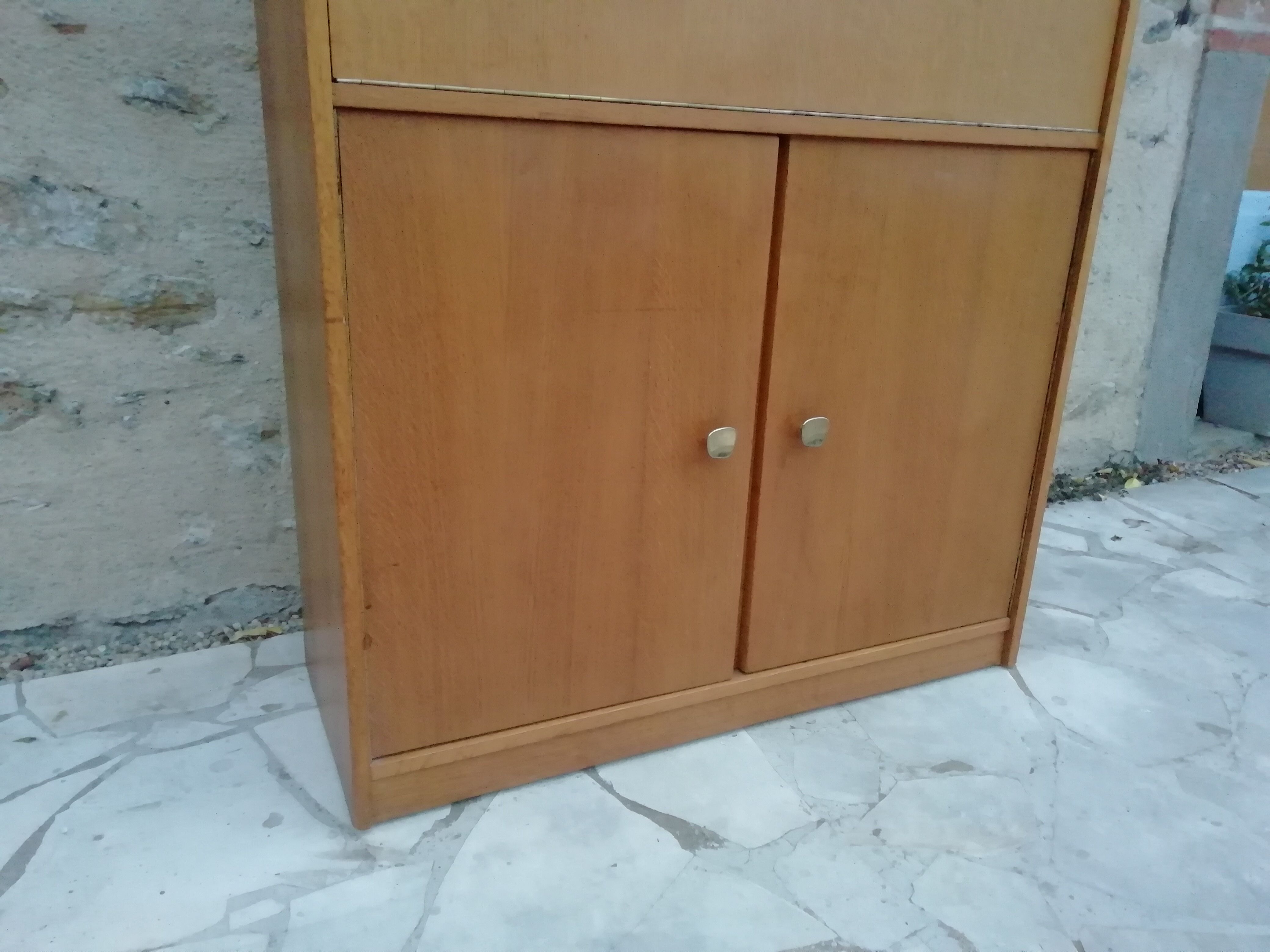 Vintage oak writing desk year 50/60